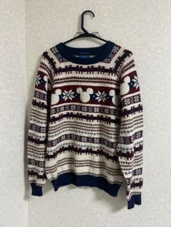 東京ディズニーリゾート ミッキー柄 ニットセーター