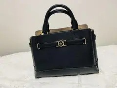 新品未使用　マイケルコース レザー ハンドバッグ 黒