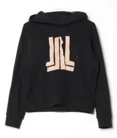 【定価2万円】LANVANen BLUE 黒 フード付き スウェットパーカーのサムネイル