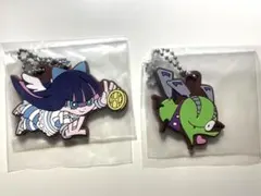 パンスト すってんころりんラバーマスコットキーホルダー　ストッキング チャック