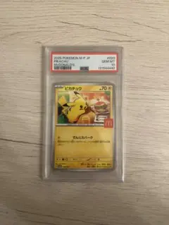 ピカチュウ 2026 POKEMON M-P-JP GEM MT 10