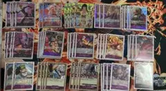 黒紫ルフィデッキパーツ　セット