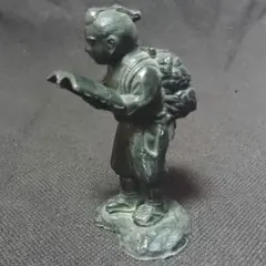 ⭐️二宮金次郎（尊徳）像 銅器 高岡銅器 置物 飾り大正時代 レア物 骨董品 Amazon.co.jp: 高岡銅器 大型ブロンズ像 二宮尊徳像 33号 銅製