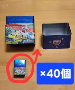 ポケモンWCS2023横浜 記念デッキ 缶ケースのみ 40個 ピカチュウのサムネイル