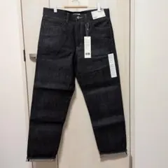 新品　タグ付きUNIQLO U セルビッジレギュラーフィットジーンズ