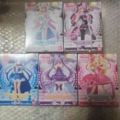 キミとアイドルプリキュア　キューティーフィギュア　5種セット