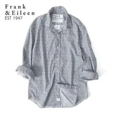 フランク＆アイリーン/フィンバーGBFP/フラワーペイントシャツ/SIZE L