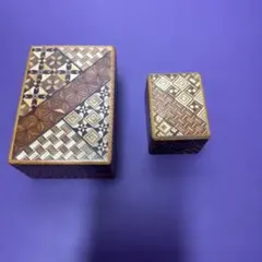 箱根寄木細工 秘密箱 からくり箱