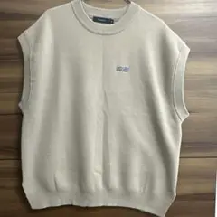 【RAGEBLUE】レイジブルー　ニットベスト　メンズMサイズ　ベージュ