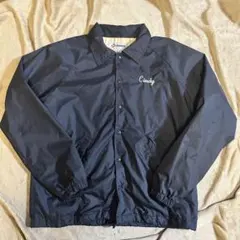 『企業系』90sネイビー ナイロンジャケット コーチジャケット　アメカジ