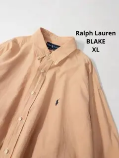 Ralph Lauren BLAKE チェック柄コットン長袖シャツ ヴィンテージ