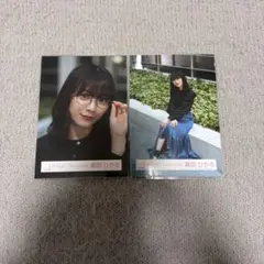 生写真　森田ひかる　「Start over!」MV衣装　ヨリ・座り