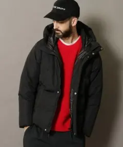 【美品✨】B&Y 小松マテーレ アライドダウンジャケット ブラック Lサイズ