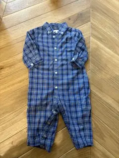 ラルフローレン　シャツロンパース