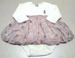 ☆未使用☆【petit main】ピーターラビット 長袖ロンパース 80サイズ