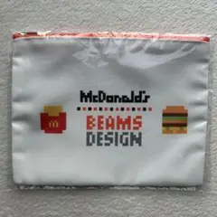 マクドナルド　BEAMS DESIGN コラボ　ポーチ　2025福袋