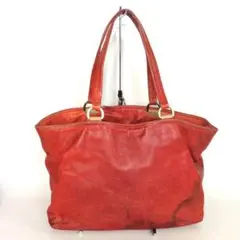 PRADA プラダ ハンドバッグ レッド レディース ブランド
