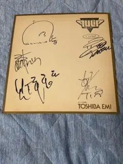 TULIP サイン色紙 1983年