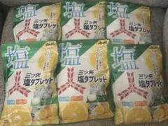 アサヒグループ食品 三ツ矢 塩タブレット 54g×6袋のサムネイル