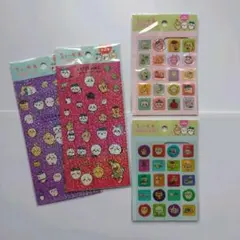 ちいかわ キラキラシール ぷくっとシール 4点セット