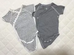 プチバトー ボディースーツ肌着セット 60cm