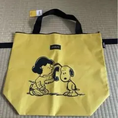 PEANUTS スヌーピー トートバッグ イエロー