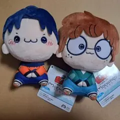 忍たま乱太郎 もちぴこぬいぐるみ 私服ver. きり丸　乱太郎　二体セット