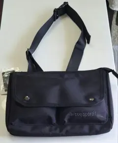 【新品】le coq sportifルコックスポルティフ ショルダーバッグ　黒色のサムネイル