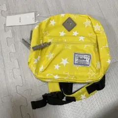 Bebe 星柄リュック 黄色