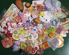 ア*リ様 ⑬《平成レトロ》当時もの入♡可愛い系♡フレークシール　80枚