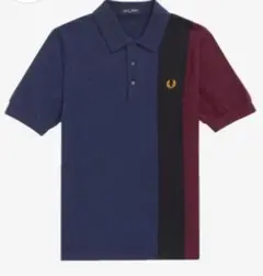Fred Perry サイドパネルニットシャツ M