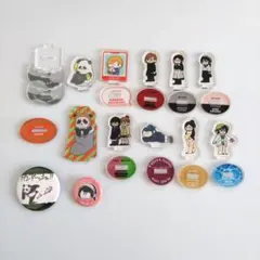 呪術廻戦　ジロリ　アクリルスタンド&缶バッジ　12点セット