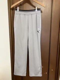 PUMA グレー ストレートパンツ 160 キッズ レディースs程度 ジャージ