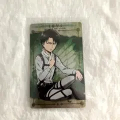 進撃の巨人 リヴァイ・アッカーマン カード