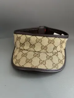 GUCCI サンバイザー ブラック Lサイズ - メルカリ