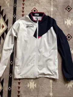 YONEX ウォームアップウェア ホワイト/ピンク