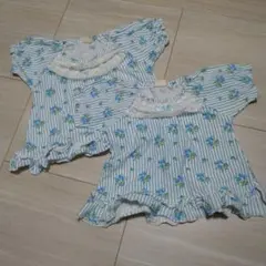 新品　翌日発送　おソロコーデ　パジャマ　保育園着　遊び着