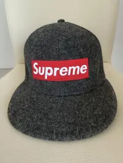 Supreme×NEWERA59FIFTY キャップ 7 1/2 オリーブ ボア - メルカリ