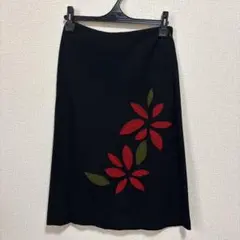 Sybilla 花柄刺繍スカート 40サイズのサムネイル