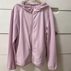 【美品】UNIQLO エアリズムUVカットメッシュパーカー 130