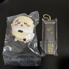 ちいかわ ホテルのキーホルダー はさむんです。でらっくす2 ラッコ