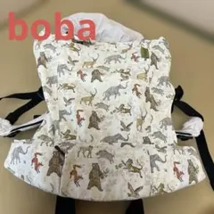【アニマル柄】boba 天然素材使用抱っこ紐　高機能のサムネイル