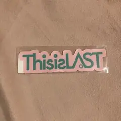 ThisisLAST ロゴステッカー シール