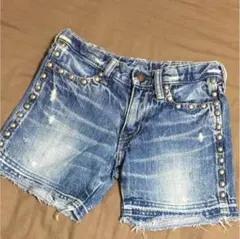 ヒスミニ♡130㌢デニムショーパン