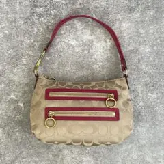 COACH POPPY Y2K signature shoulder bag