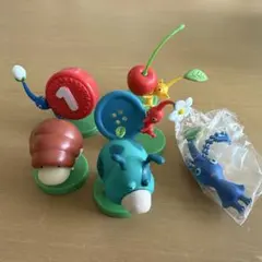 お得⭐︎ピクミン⭐︎チョコエッグ⭐︎5体セット☆カプセル付⭐︎➕青ピクミンマスコット