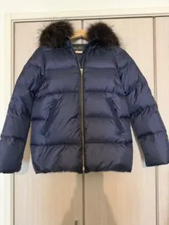 nano universe西川ダウン レディース(ファー取外し可能)