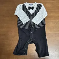 ベビー　タキシード風ロンパース 90cm 結婚式　フォーマル