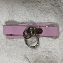 チョーカー ピンク