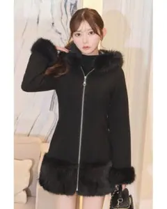 【新品タグ付き】Rady　レディーMサイズ　ふわふわくびれファーコート